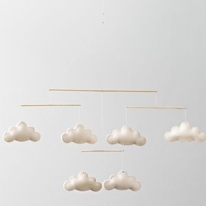 RH Baby Wool Felt Cloud Mobile